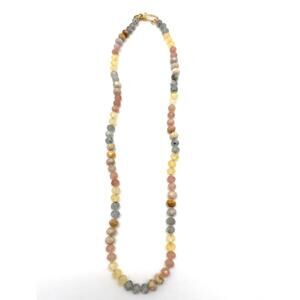 NEW IN2 DESIGN women's olivia graded necklace in citrine